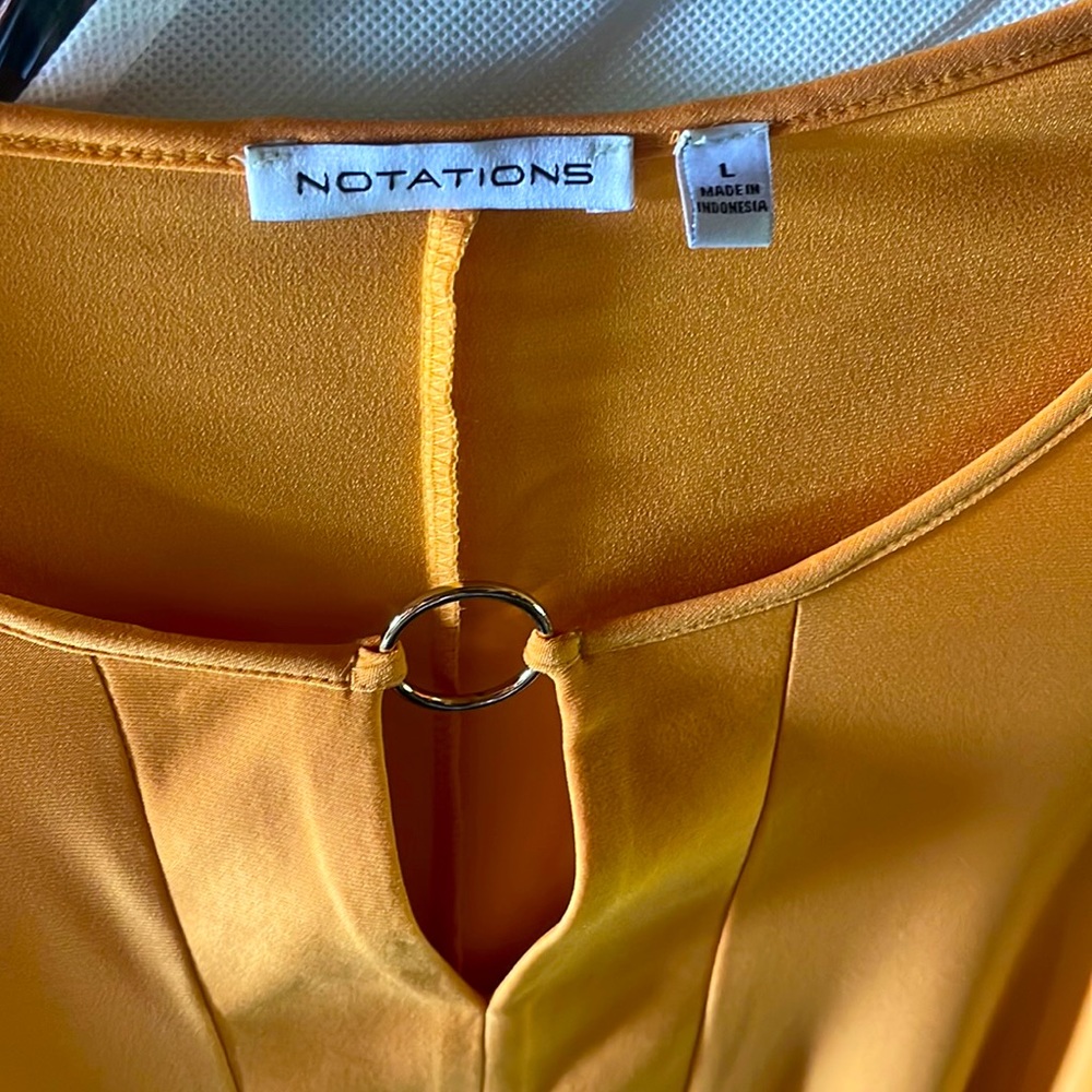 NOTATIONS BLOUSE NWT